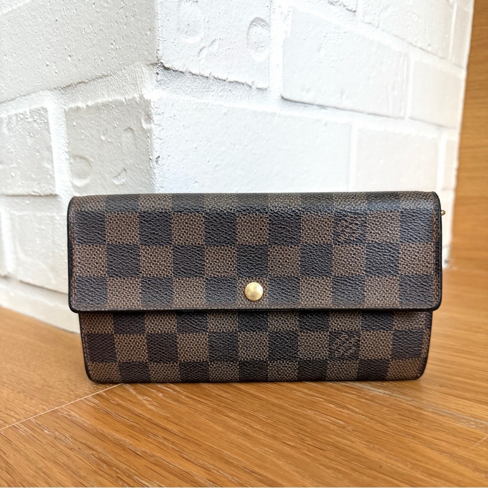 Louis Vuitton Authentic Vintage Damier Portefeiulle Wallet